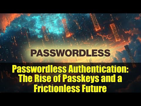 Passwordless Authentication: The Rise of Passkeys and a Frictionless Future