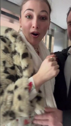 “Couple Kisses in Elevator, Stranger Jumps! 😲💑 | Viral Short”