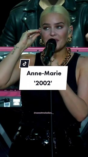 Anne-Marie '2002' Live Performance at Hits Live