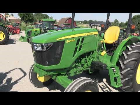 2022 John Deere 5045E Open Station Tractor! Sharp! JD Warranty! For Sale by Mast Tractor Sales