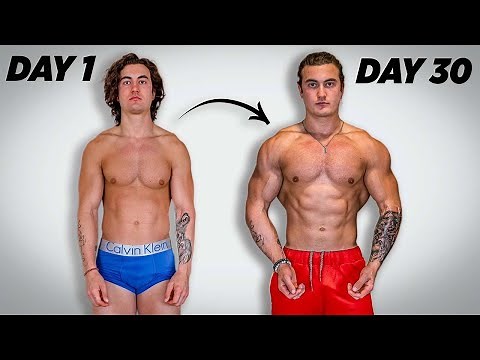 30 Day Natural STEROID Transformation (Turkesterone Results)