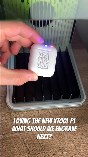 Custom Air Pods Case with the XTool F1