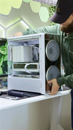 Building an all white Gaming PC Part 3 #pc #pcbuild #gamingpc