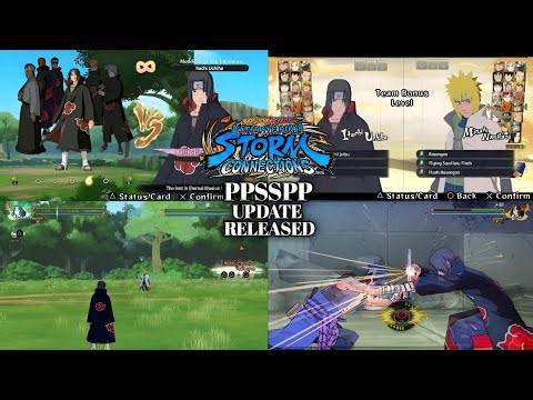 UPDATE! Naruto Ultimate Ninja Stroms Connections [PSP] mod RELEASED!!!