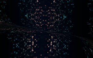 01 touch designer 综合作业展示（音画互动、鼠标键盘控制）