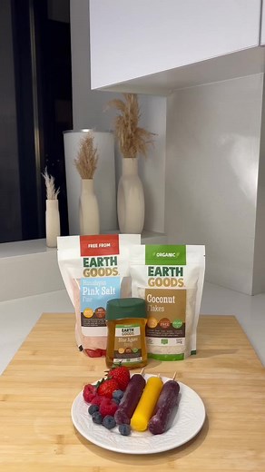 Refreshing Homemade Ice Pops Recipe | Earth Goods | Summer Treat