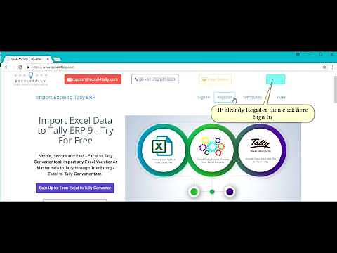 Excel To Tally - Import Sales with/ without Inventory Excel data to Tally ERP using Excel4Tally.com