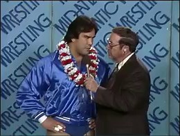On This Day in Wrestling History - Ricky Steamboat on Mid-Atlantic Wrestling 38 years ago today. This woul be one of his final appearances before leaving for the WWF shortly after (1/12/85) | NWA Wrestling Memories