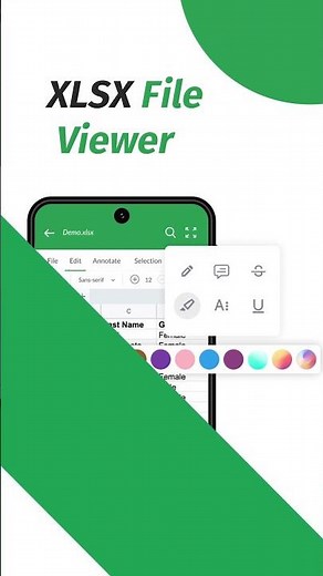XLSX File Viewer | Android | A1 Apps