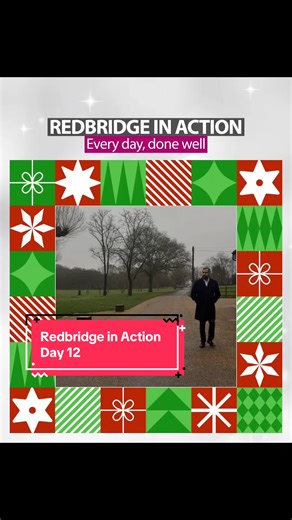 Redbridge in Action Day 12. The final day of #RedbridgeInAction but not the end of the story. More to come in the new year 💙