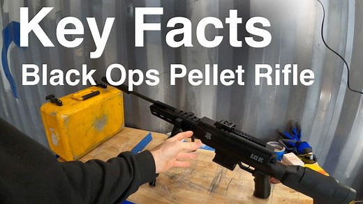Watch KEY FACTS Black Ops Pellet Rifle .177 on Amazon Live