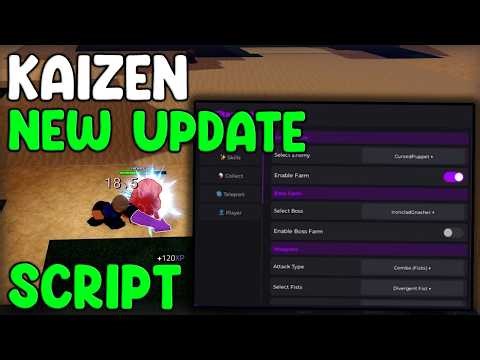[🩸UPDATE] Kaizen Script Kill Aura, Chests Farm, Auto Farm - Roblox 2026