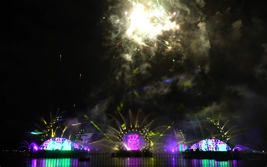 【4K】奥兰多迪士尼EPCOT烟花Harmonious Disney World Fireworks
