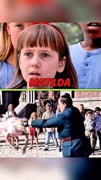 See how Matilda was filmed without special effects😱