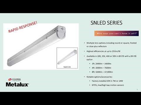 Cooper Lighting Solutions | Metalux Strips