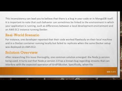 Resolving GridFSBucket Errors in Node.js