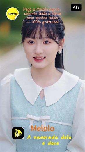 Mini séries de todos os gêneros 🇧🇷 | Romance, suspense e comédia | Segue para não perder o próximo capítulo!#melolobr #clips A namorada dele e doce