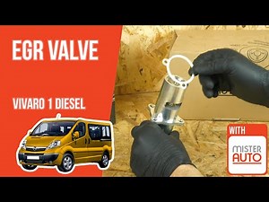 How to replace the EGR valve Vivaro mk1 1.9 CDTI ♻️
