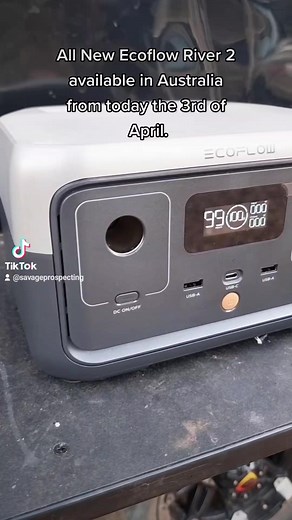 The latest EcoFlow has landed in Australia🇦🇺! #ecoflow #ecoflowriver2 #powerhasneverbeenthiseasy EcoFlow | Savage Prospecting