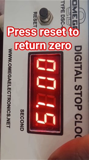 How to use a digital stop watch