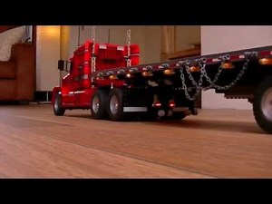 Spread axle flatbed "Trailer Tr10" build with LEGO®