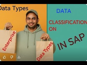 Data Classification in SAP!! Types of Data in SAP