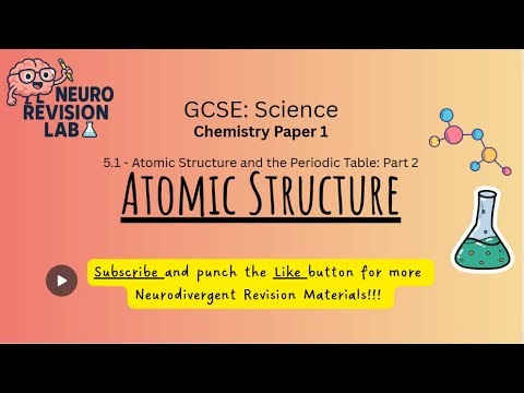 C5.1.2 Atomic Structure and the periodic table Part 2 Atomic Structure