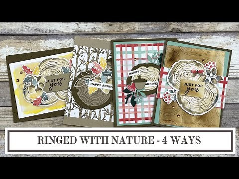 4 Ways to Use the Stampin' Up! Ringed With Nature Bundle