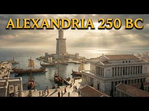 The Smartest City of the Ancient World | Alexandria 250 BC