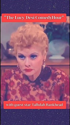 Tallulah Bankhead guest stars on "The Lucy-Desi Comedy Hour" December 3, 1957
