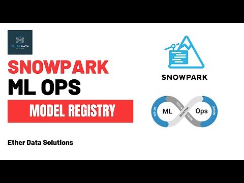 Snowpark ML Ops: Model Registry