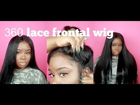 ♡ EASY 360 LACE FRONTAL WIG ! Uamazinghair ALIEXPRESS