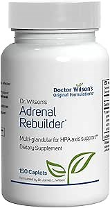 Dr. Wilson's Adrenal Rebuilder 150 Caplets multiglandular Including Adrenal Cortex for Adrenal and HPA Axis Support*