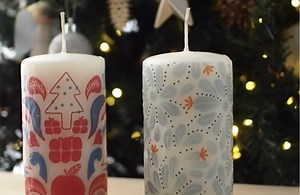 Voici l'astuce toute simple pour  personnaliser ses bougies en 5 minutes chrono - Elle Décoration