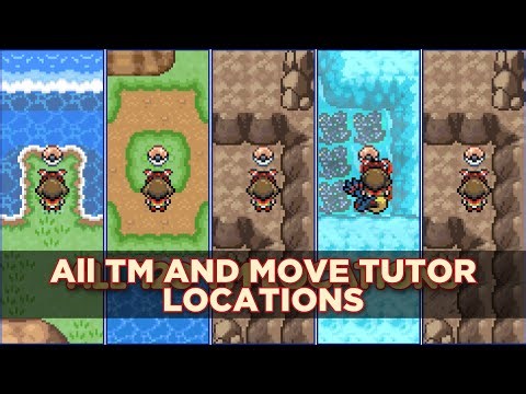 All TM and Move Tutor Locations - Pokemon Hyper Emerald V5.6: Lost Artifacts