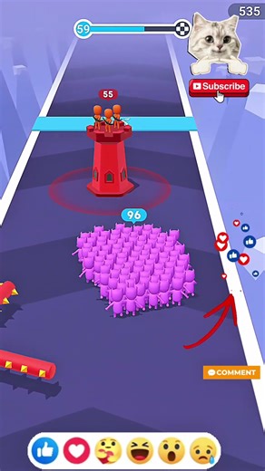 🔥 Count Masters Level 59 – Crystal Titan Enters Ascension Mode! ⚡💠 #shorts