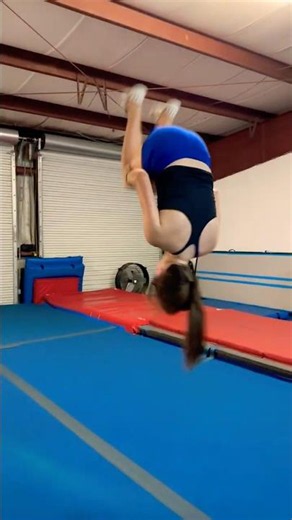 Round Off, Back Handspring, Back Tuck & Standing Tuck! 🤩🎥✨
