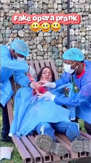 Fake opera prank