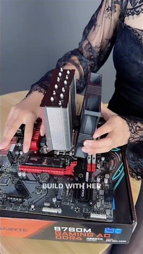 💕 STOP SCROLLING – The Cutest PC Build Ever?! #pcbuild #pcsettings #custompc