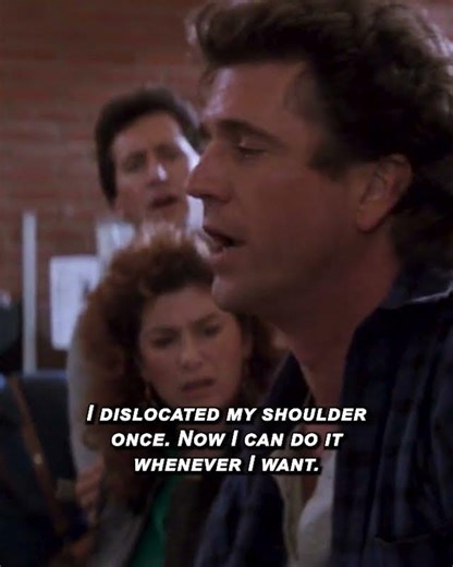 Riggs dislocates his shoulder to win a bet #shorts #film #movie #edit