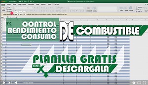 Control de Combustible en Excel [Descarga la Planilla Gratis 2025]
