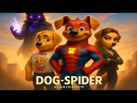 Dog-Spider: The Rise of a Hero 🕸️ | Full Animated Movie (Pixar-Style)