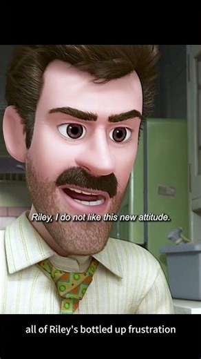 Riley Finally Snaps at Dinner 😢🍽️ #InsideOut #Pixa