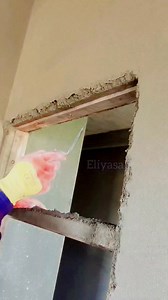 Door cor Plaster work #door #plaster # #wallplaster #design #construction #fasthomecare | Eliyas Ali