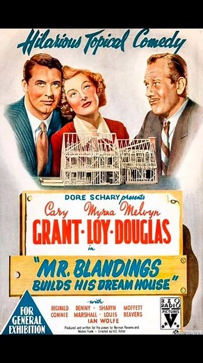 City Couple's Hilarious House-Building Nightmare! 🏡💸 Advertising executive Jim Blandings (Cary Grant) and his wife Muriel (Myrna Loy) decide to escape their cramped New York City apartment by buying and renovating an old country house in Connecticut. What begins as a dream quickly turns into a hilariously expensive and frustrating nightmare, filled with incompetent contractors, unexpected structural issues, and endless expenses. A classic, relatable comedy about the pitfalls of homeownership! 