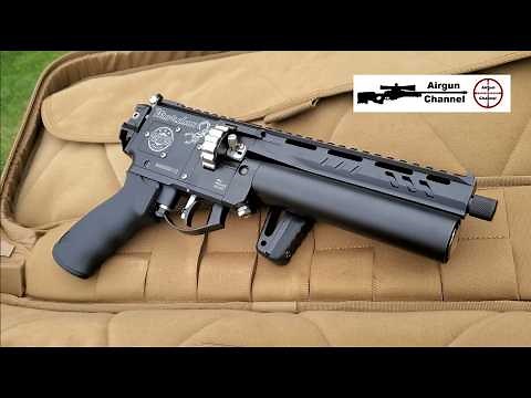 Western Airgun MORDAX Review (Semi or Full Auto) PCP Pistol Carbine