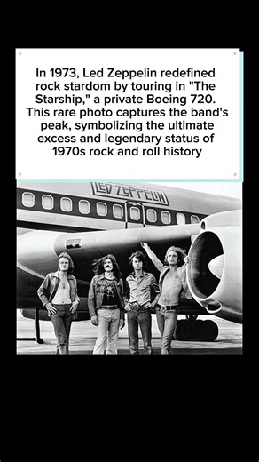 Led Zeppelin and The Starship (1973) ✈️