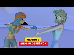 Frozen 2 | Olaf's Frozen Adventure Shot Progression | Animation Breakdown | 3D Animation Internships