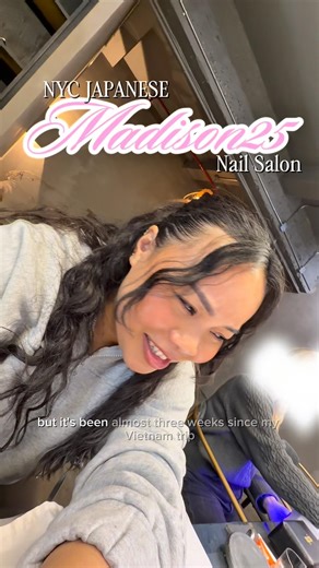 NYC JAPANESE NAIL SALON 📍Madison25 H&N #nycnails #japanesenailart #springnails