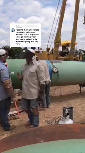 Reply to @comebakewithjake negativity is louder until positivity speaks up!!! #rigwelder #pipelinewelder #pipewelding #tradesmen